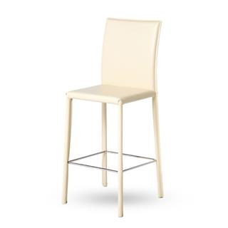 Sillc Roby Beige Deri Bar Sandalyesi