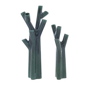 Roseau Large Vazo - Forest Green