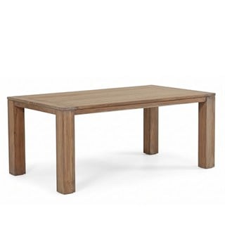 Rough-X Yemek Masası 180X100Cm (Legs 12X12Cm) - Grey Teak Wash Masa