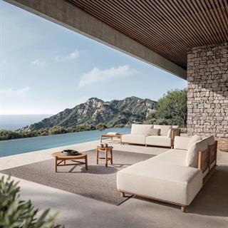 Gloster Salina Teak Yuvarlak Orta Sehpa