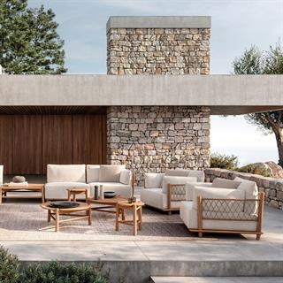 Gloster Salina Teak Round Side Table