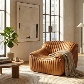 Ligne Roset Sandra Kyoto Gold Armchair