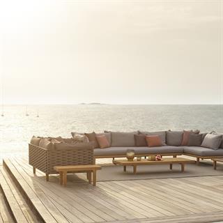 Dedon Sealine Teak Bank