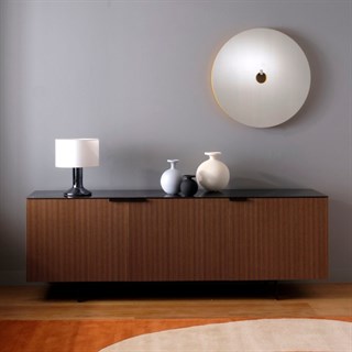 Ligne Roset Selvans 3 Kapaklı Dark Walnut Büfe