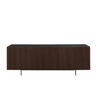 Ligne Roset Selvans 3 Kapaklı Dark Walnut Büfe