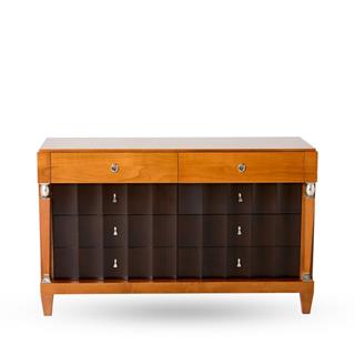 Selva Glossy Chrome Şifonyer 