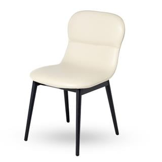 Ligne Roset Silvia Cendre Deri Kolsuz Sandalye