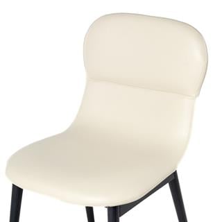 Ligne Roset Silvia Cendre Deri Kolsuz Sandalye