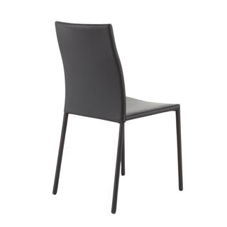 Ligne Roset Slim Black Armless Chair