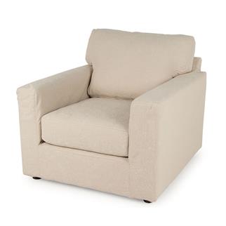 Bauhaus Slipcover Beige Koltuk