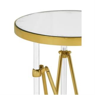 Jonathan Charles Luxe Small Yan Sehpa