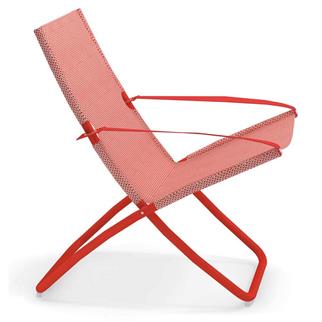 Emu Snooze Scarlet Red Red Dinlenme Şezlongu 