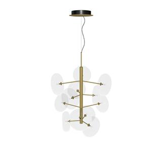Spark Tavan Aydınlatma-Frame Natural Brass (M352)-Lamp Transperent (V001)
