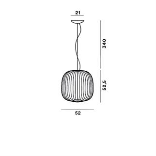 Foscarini Spokes 2 My Light White Chandelier