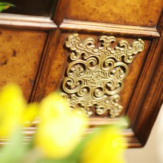 Jonathan Charles Nottinghamshire Walnut Mirror