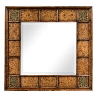 Jonathan Charles Nottinghamshire Walnut Mirror