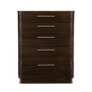 Caracole Modern Streamline Dark Chocolate Yüksek Şifonyer