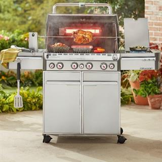 Weber Summit S-470 Silver Gazlı Barbekü