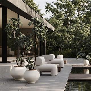 101 Copenhagen Sunao Fat Hexa Birch Saksı