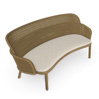 Suro Teak Üçlü Bank - Weave Hemp - Minder Sırt ve Oturum Minderi Naram Warm Cotton F kategori