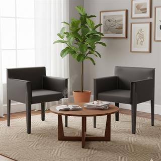 Meridiani Tattoo Saddle Beige Leather Armchair