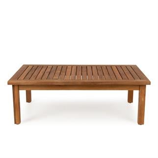 Kayu Teak Yağlı Orta Sehpa