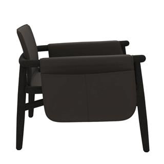Meridiani Teresa Saddle Brown Deri Tekli Koltuk