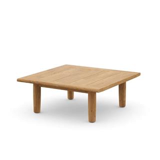 Dedon Tibbo Teak Kare Bahçe Orta Sehpası
