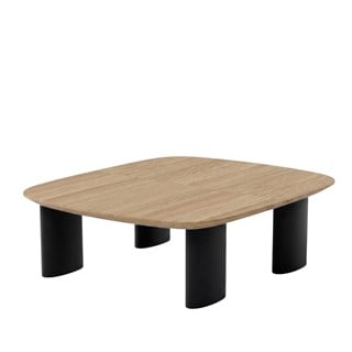 Tilos Orta Sehpa (120) -Aliminyum Ayak-Teak Tabla