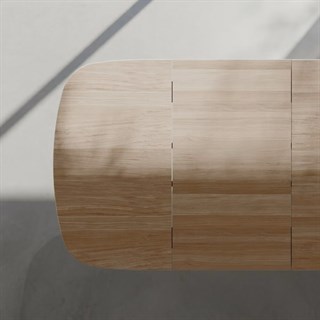 Tilos Yemek Masası (240) -Aliminyum Ayak-Teak Tabla