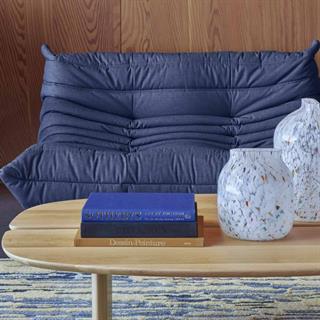 Ligne Roset Togo Small Dark Camel İkili Kanepe