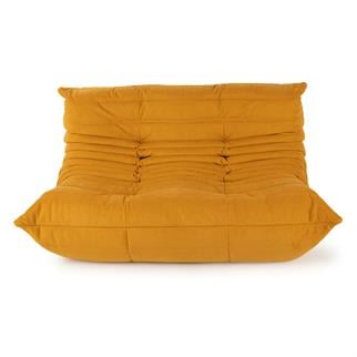 Ligne Roset Togo Small Curry Double Sofa
