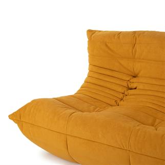 Ligne Roset Togo Small Curry Double Sofa