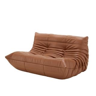 Togo Small İkili Kanepe-Kumaş Deri Gold-(5298)-(Grade X)