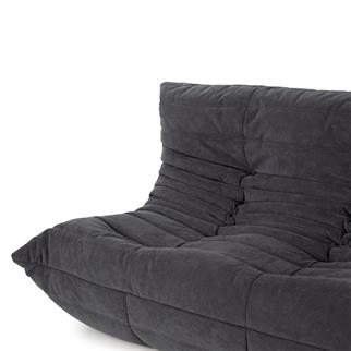 Ligne Roset Togo Large Dark Grey Üçlü Kanepe