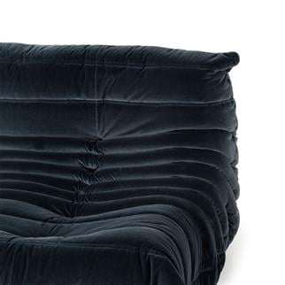 Togo Üçlü Kanepe-Large-Kolsuz-Kumaş Harald (182)-(Grade E)