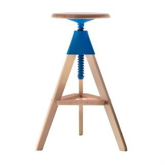 Magis Tom Light Blue Bar Stool