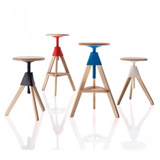 Magis Tom Light Blue Bar Stool