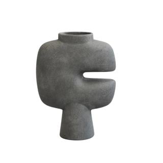 101 Copenhagen Tribal Medium Dark Grey Vase