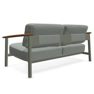 Emu Twins Grey Green 2-Seater Sofa