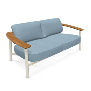 Emu Twins White 2-Seater Sofa