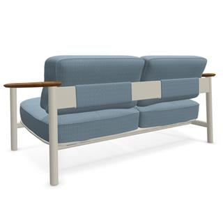 Emu Twins White 2-Seater Sofa