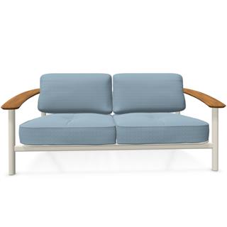 Emu Twins White 2-Seater Sofa