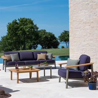 Emu Twins Grey Green 3-Seater Sofa