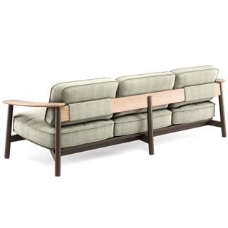 Emu Twins Indian Brown 3-Seater Sofa