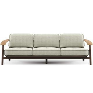 Emu Twins Indian Brown 3-Seater Sofa