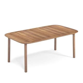Emu Twins Teak Rectangular Dining Table