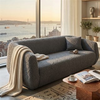Ligne Roset Uncover Large Griss Kanepe