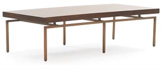 Mitchell Gold+Bob Williams Vandyke Dark Brown Orta Sehpa