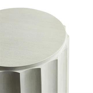 Mitchell Gold+Bob Williams Venice White Side Table